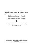 Gallant and libertine