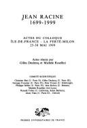 Jean Racine 1699-1999