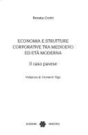 Economia e strutture corporative tra Medioevo ed età moderna
