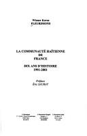 La communauté haïtienne de France