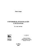 Universidad, investigacion e incentivos