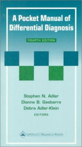 A pocket manual of differential diagnosis