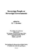 Sovereign People or Sovereign Governments