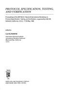 Protocol Specification, Testing and Verification