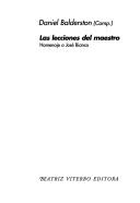 Las lecciones del maestro