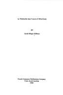 La théâtralité dans l'oeuvre d'Alfred Jarry
