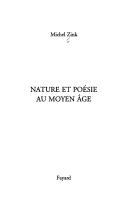 Nature et poésie au Moyen Âge