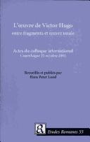 L'oeuvre de Victor Hugo