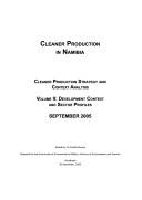 Cleaner production in Namibia