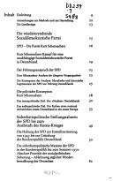 Kurt Schumacher und die deutsche Frage