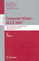 Computer vision,  ACCV 2007