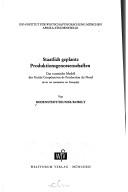 Staatlich geplante Produktionsgenossenschaften