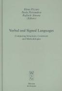 Verbal and signed languages
