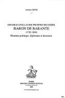 Amable-Guillaume-Prosper Brugière, Baron de Barante (1782-1866)
