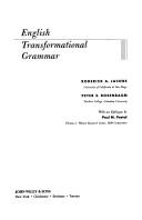 English transformational grammar