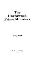 The uncrowned prime ministers
