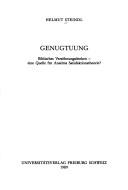 Genugtuung