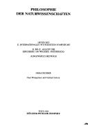 Philosophie der Naturwissenschaften