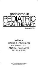 Problems in pediatric drug therapy