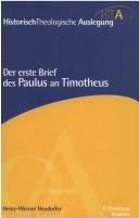 Der erste Brief des Paulus an Timotheus
