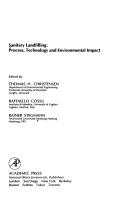 Sanitary landfilling