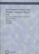 Environmental policies and strategic communication in Iran