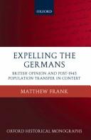 Expelling the Germans