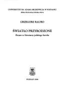 Światło przyrodzone