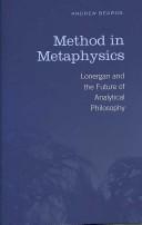 Method in metaphysics