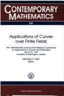 Applications of curves over finite fields