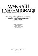 W kraju i na emigracji