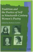 Tradition and the Poetics of Self in Nineteenth-Century Women's Poetry (Costerus NS 140) (Costerus NS)