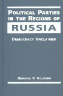 Political parties in the regions of Russia