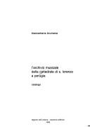 L' archivio musicale della Cattedrale di S. Lorenzo a Perugia