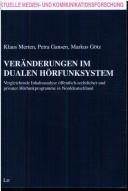 Veränderungen im dualen Hörfunksystem