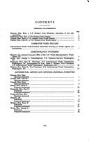 U.S. Customs Service, USTR, and ITC budget authorization for fiscal years 1994 and 1995