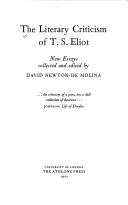 Literary Criticism of T.S.Eliot