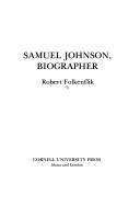 Samuel Johnson, biographer