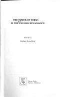Power of Forms in the English Renaissance