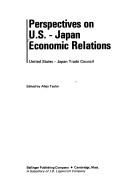 Perspectives on U.S.-Japan economic relations