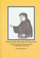 The court poetry of Chaucer
