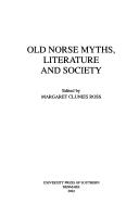 Old Norse Myths, Literature and Society