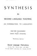 Synthesis in second language teaching