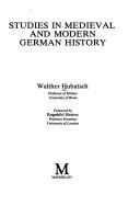 Studies in medieval and modern German history