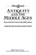 Antiquity and the Middle Ages