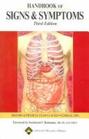 Handbook of signs & symptoms