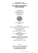 Proceedings of the 17th International Congress on High Speed Photography and Photonics