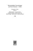 Origin of Evil Spirits: The Reception of Genesis 6:1-4 in Early Jewish Literature (Wissenschaftliche Untersuchungen Zum Neun Testament)