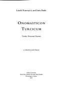 Onomasticon Turcicum