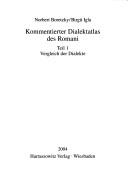 Kommentierter Dialektatlas des Romani